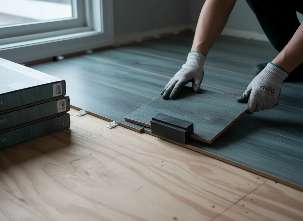Luxury Vinyl Plank Installation company in Okreek, SD